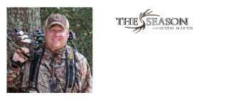 Justin Martin with The Season logo