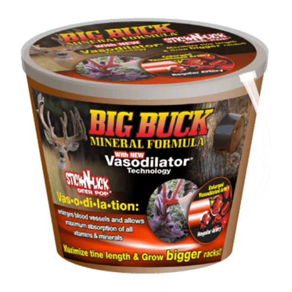 Big Buck product mineral formula to grow bigger racks