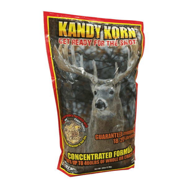 Kandy Korn product concentrated formula can be mixed with up to 400 pounds of corn